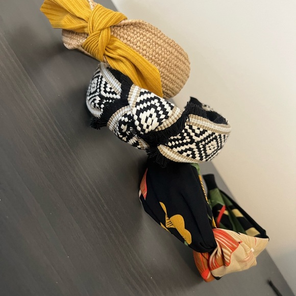 Boho Headbands, lot of 3 - Picture 2 of 5